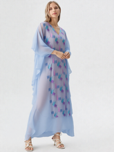 Stylish Qlosh Farasha 3D fabric design on Shiffon and hareer