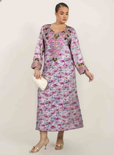 Stylish Jalabiya with 3D design and embroidery and high quality