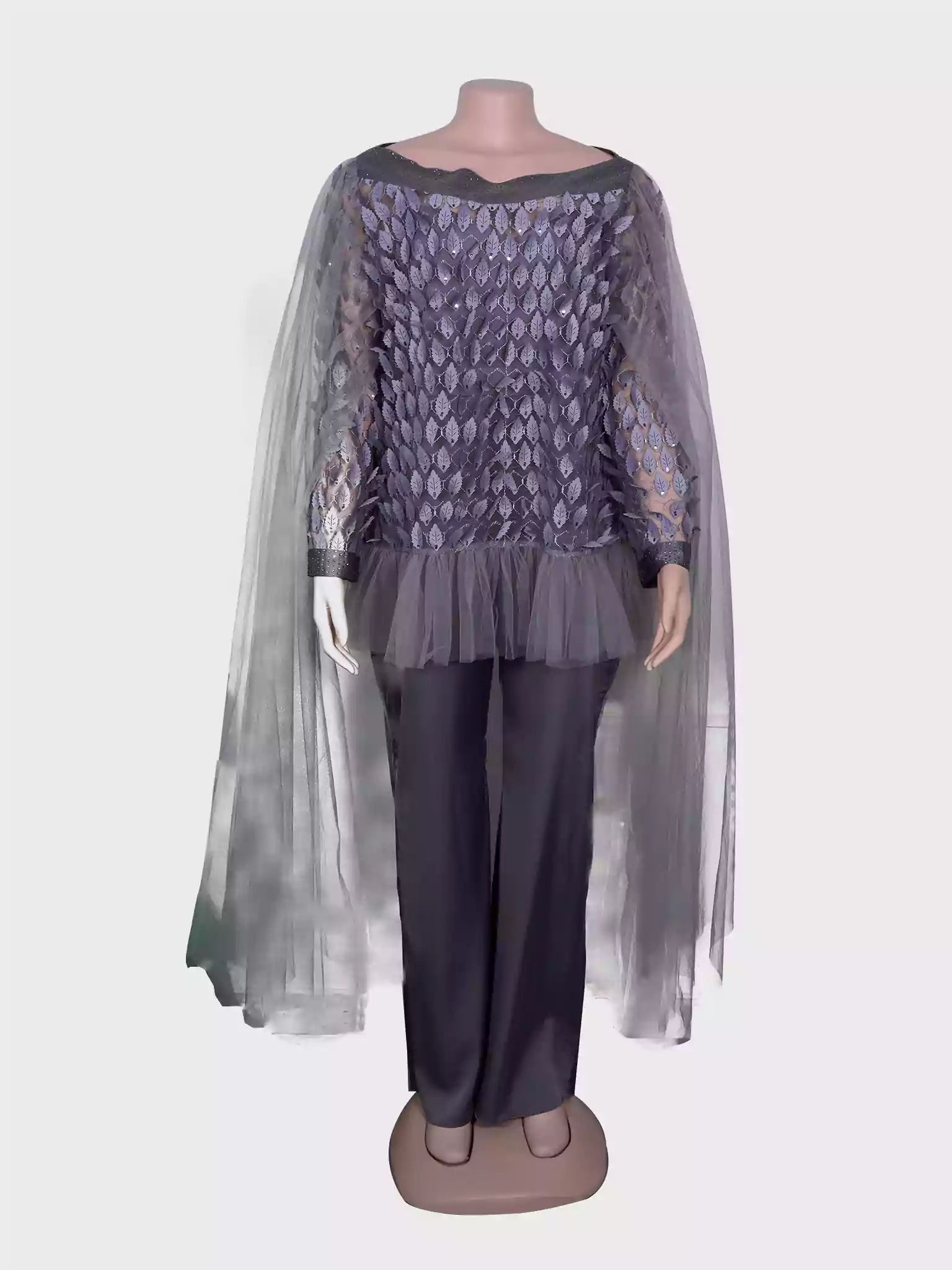 Stylish jumpsuit suit with amazing design of shirt and trouser