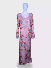 Jalabiya Magrabi with amazing printed fabric and high quality