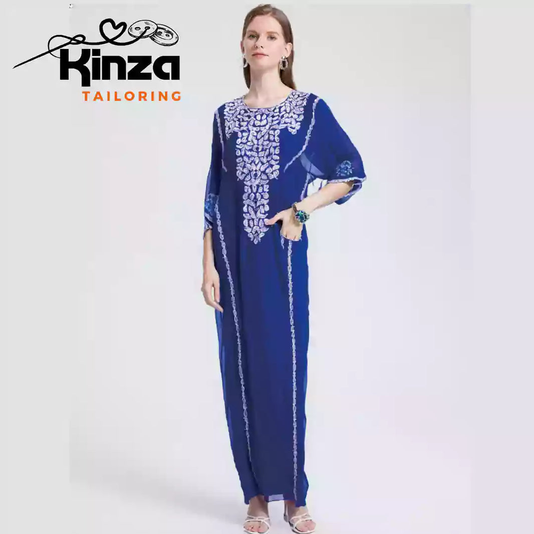 knee length dresses for ladies The Classic Kandura – ZAID FAROUKI main image 0