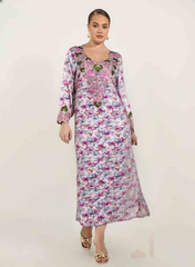 Stylish Jalabiya with 3D design