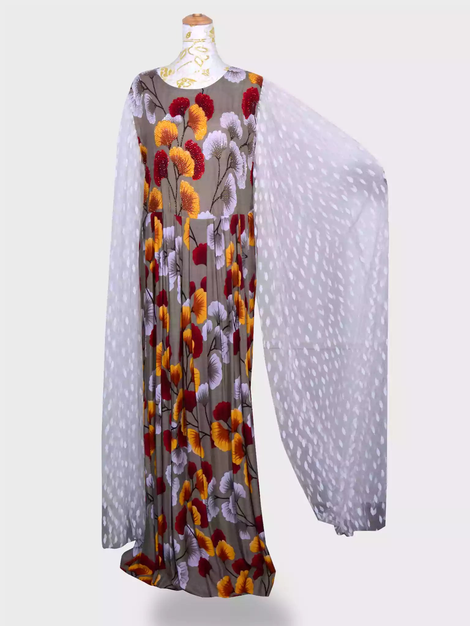 Stylish Print Jalabiya  lilin