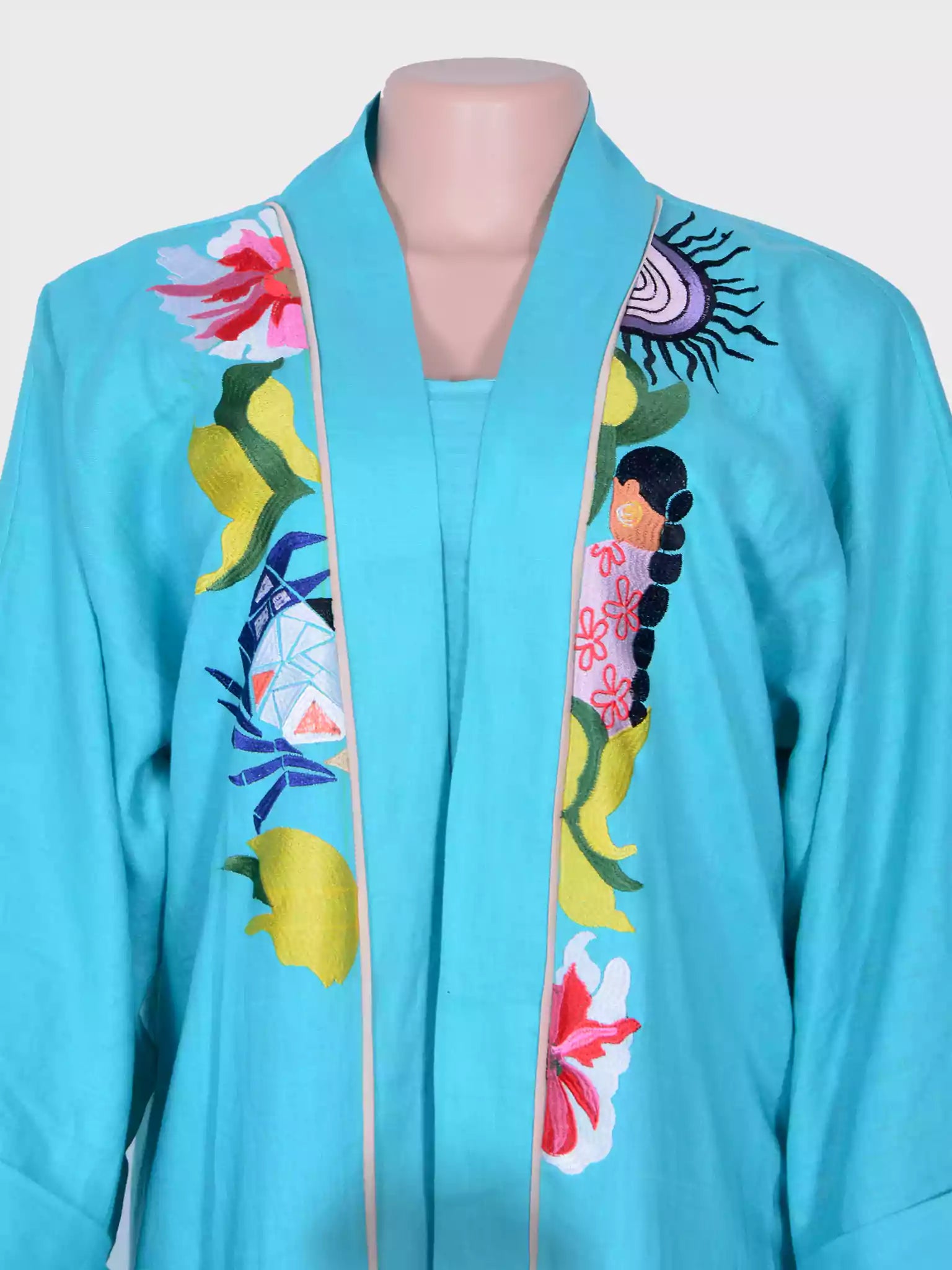 abaya with special Embroidery